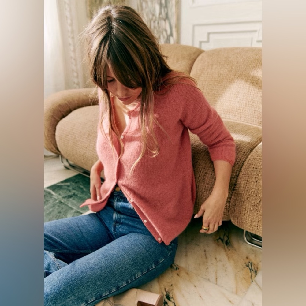 Sezane cardigan